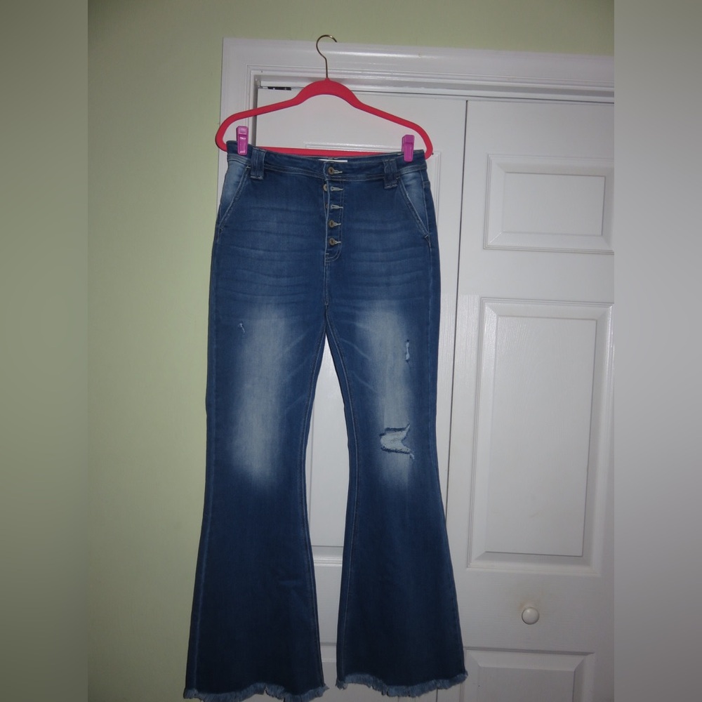 Kancan flare women's jeans. Worn once.